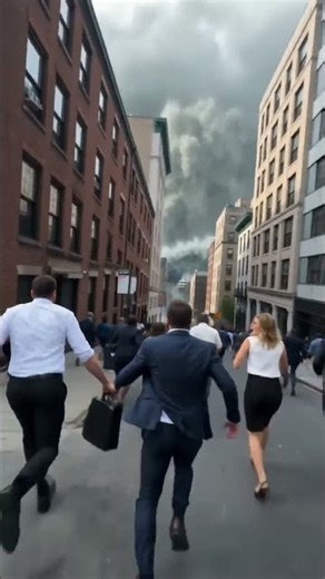 A Massive Ocean Wave Hits New York City 🌊 #Shorts