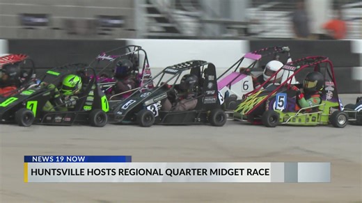 Huntsville hosts regional quarter midget race | April 19, 2026 | News 19 This Morning
