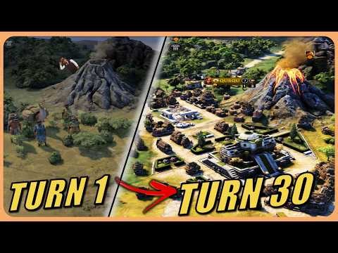 The Perfect First 30 Turns of Civ 7 TEST OF TIME (overexplained)