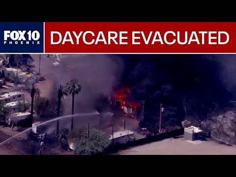 Children evacuated from school as Arizona wildfire burns 80+ acres | FOX 10 Phoenix