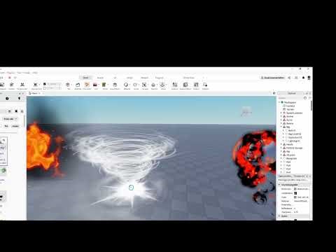I show you how to create a Tornado in Roblox Studio