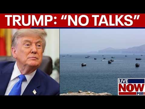 Middle East war: No talks between US & Iran, Trump says