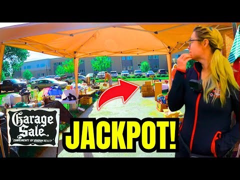 THIS COMMUNITY YARD SALE WAS A GOLDMINE!