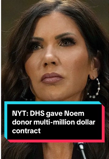 The New York Times reports that in her last hours as DHS Secretary, Kristi Noem's agency signed a multi-million dollar agreement to buy five aircraft from a company owned by one of her political donors. New York Times Reporter David Fahrenthold joins @On The Line with Alicia to share more details. #dhs #kristinoem