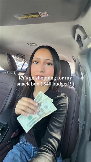 $40 snack box shopping at Target
