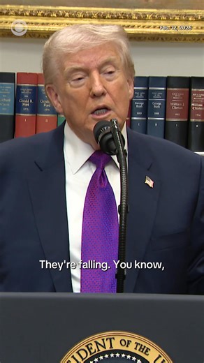 “What do you tell Americans who are concerned that $1.3 trillion in savings does come at a cost to public health and the environment, based on science?” CBS News’ Weijia Jiang asks President Trump after his announcement the administration is repealing the EPA’s” endangerment finding" on greenhouse gases. “I tell them, don't worry about it because it has nothing to do with public health. This was all a scam, a giant scam,” Trump responds. | CBS News