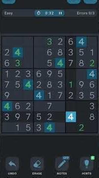 Sudoku - Easy #1