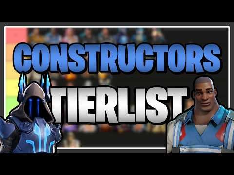 Ranking EVERY CONSTRUCTOR in Fortnite Save the World!