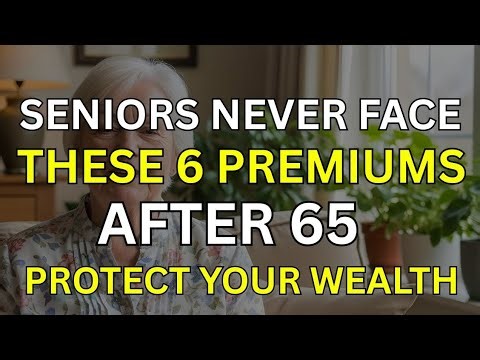 SENIORS NEVER FACE THESE 6 PREMIUMS AFTER 65 - PROTECT YOUR WEALTH #elderlywisdom 