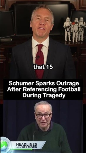 Schumer Sparks Outrage After Referencing Football During Tragedy #chuckschumer #buffalobills