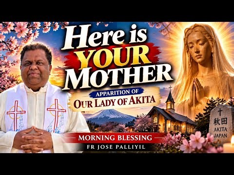 Here is your mother!Apparition of Our Lady of Akhita, Morning Blessing and Word of God