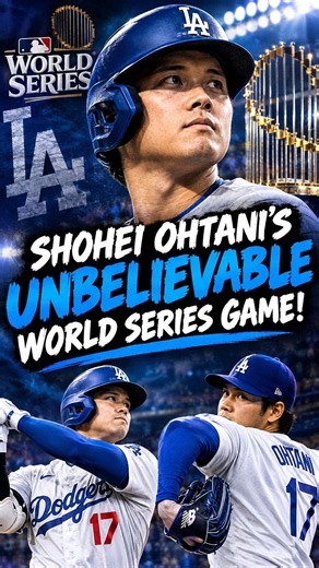 Shohei Ohtani's Unbelievable World Series Game!