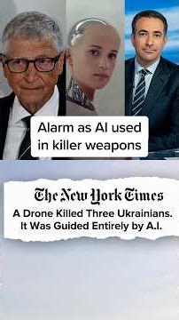 Alarm as AI used in killer weapons