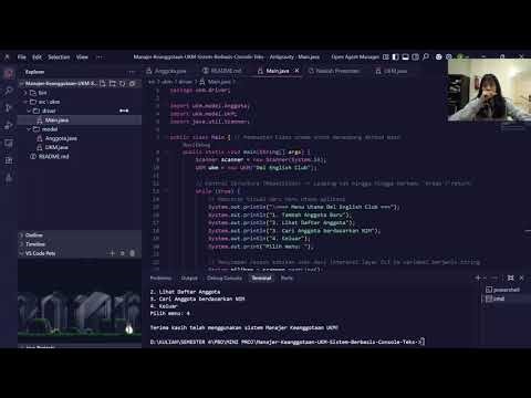Presentasi Mini Project 1 PBO: Sistem Manajer Keanggotaan UKM Mahasiswa menggunakan Java