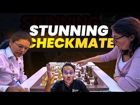 The most stunning checkmating pattern you will see | Koneru Humpy vs Nana Dzagnidze