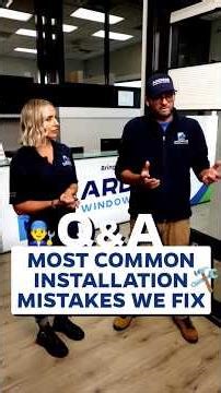 ARDMOR Explains: Common Window & Door Installation Mistakes