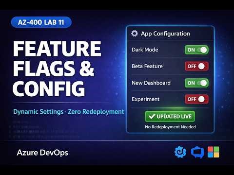 AZ400 Lab | Enable Dynamic Configuration & Feature Flags | Azure DevOps 2026