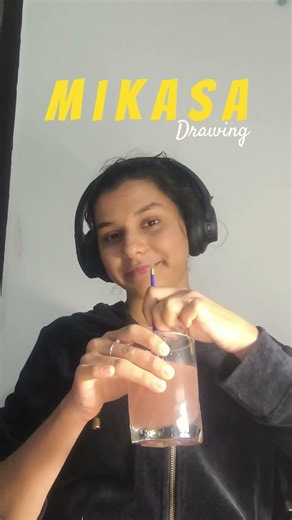 Drawing Mikasa from Attack on Titan #mikasa #eren #aot #viralvideo #shorts #anime #levi #drawing