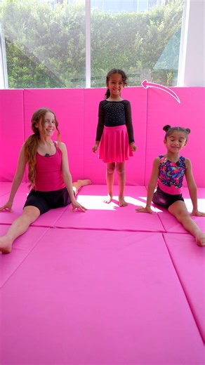 4 Year Old Tries Gymnastics for the First Time!