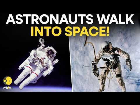 NASA LIVE: NASA, ESA Astronauts Take Spacewalk to Finish Critical ISS Antenna Replacement | WION