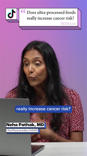 Ultra-processed foods are everywhere, but what does the science actually say about their impact on cancer risk? Tap the link in bio to get more answers to your questions. #askwebmd #webmd #ultraprocessedfoods #nutrition #cancerrisk #healthyeating #foodscience #diettips #consumerhealth