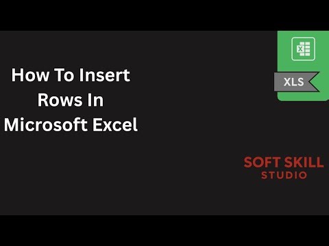 How to Insert Row in Excel