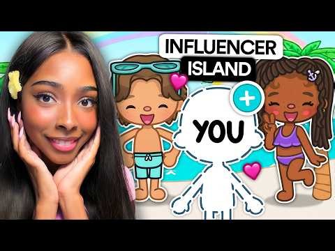 CREATING Influencer Island SEASON 2🩷(NEW SERIES) ⭐ | Toca Life World 🌍