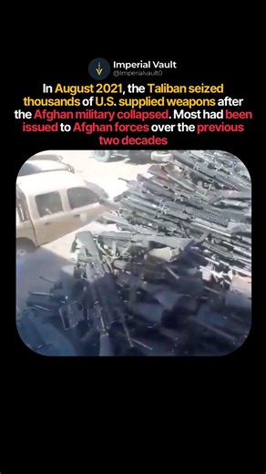 How the Taliban Captured Thousands of U S Weapons #shorts #history