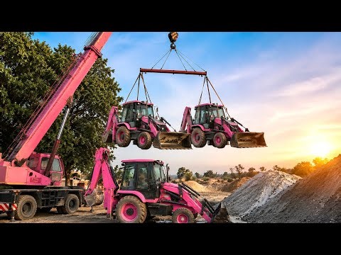 JCB 3DX Backhoe Loader Working In Bricks 🧱 Factory In Village Area | Jcb Dozer Working | Jcb 3dx