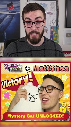 There's a MATTSHEA Cat in Battle Cats!?