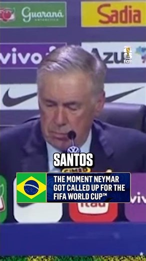 Brazil fans can't wait to see Neymar at the 2026 FIFA World Cup 🇧🇷 (via YT/brasil)
