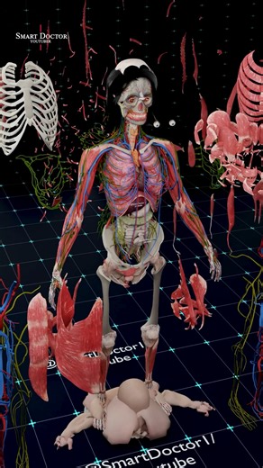 Unveiling the Human Design | The Female Body Explained 🧠🫁🩺 . . . Explore the hidden masterpiece of the female human body — from muscles and vessels to the organs that sustain life. A full 3D journey showing the anatomy of creation, revealing how every structure connects to form the miracle of life. . . #anatomy #anatomía #anatomi #anatomia #pregnancy #baby #heart #pregnancy #pregnant #baby #medicina #doctor #माहवारी #月経 #임신 #妊娠 #gravidez #fetal #love #shorts #viral #Childbirth #uterus #Reprod