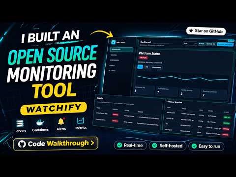 I Built an Open Source Server Monitoring Tool (Here’s the Code)