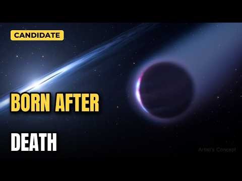 A Planet Born After Its Star Died