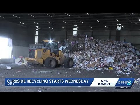 Ames launches new curbside recycling program