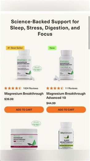 ‪@Bioptimizers‬ SLEEP WEEK Sale! 20% off check link in comments 😴 #sleepsupplement #sleepwell