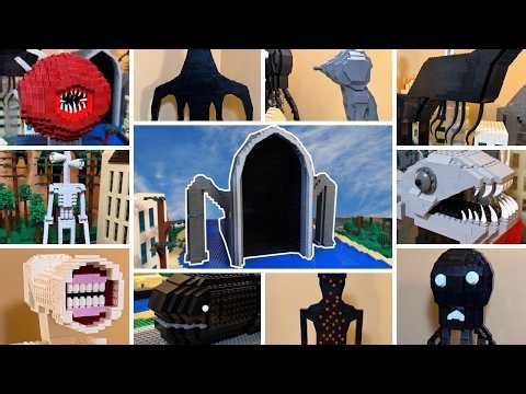 All LEGO TREVOR HENDERSON biggest Giants | Trevor Henderson’s Creepy Giant World 1 & 2 COMPILATION!