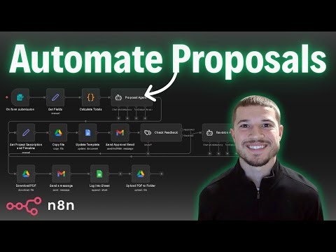 I Built a Proposal Agent That Saves You Hours of Work (n8n)