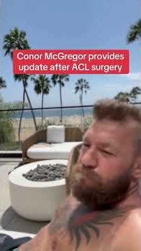 Conor McGregor is on the road to recovery 💯 (via @ConorMcGregor/IG)