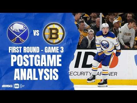 Sabres Storm Back With 3 Straight Goals To Take 2-1 Series Lead | Buffalo Sabres