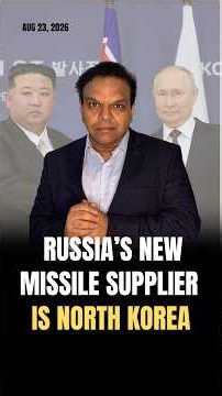 Why Is Russia Turning to NorthKorea for Missiles? #russia #missileattack #missilestrike #northkorea