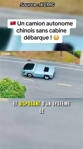 Camion autonome chinois sans cabine XCMG SDA411 : fiche et enjeux
