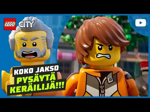 KAIKKI kulkuvälineet karkuteillä?! 🚗 🏍️ | Kausi 4, jakso 1 | Koko jakso | LEGO City: Ei rajoja