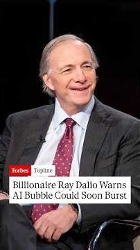 Billionaire Ray Dalio Warns AI Bubble Could Soon Burst