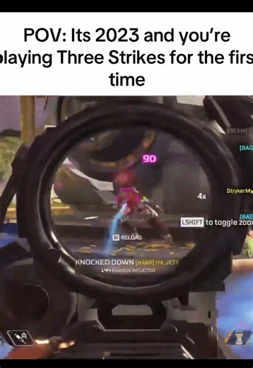 Three Strikes Apex Legends Highlights — First-Time 2023 POV