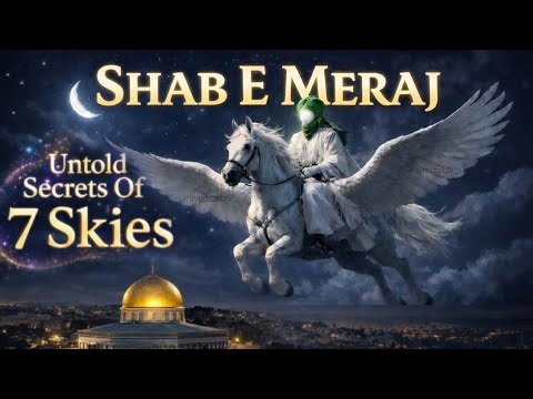 Shab e Meraj ka Mukammal waqia |The Night Journey of Prophet Muhammad Saw| Miracle of Isra and Miraj