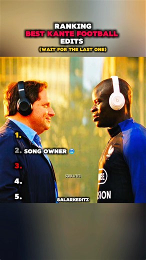 Ranking The Best Kante Football Edits 🔥 #shorts #football #ranking #usa