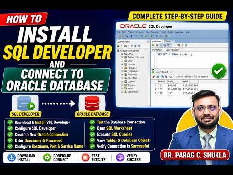 How to Install SQL Developer and Connect to Oracle Database | Complete Step-by-Step Guide
