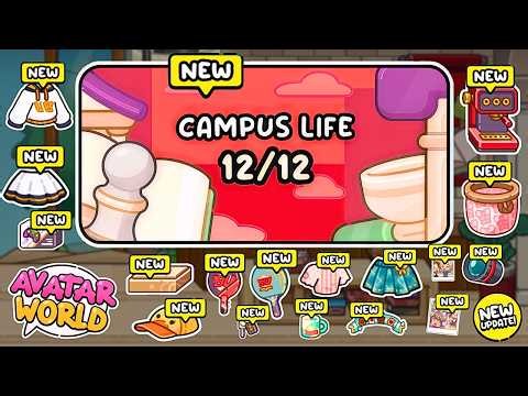 ⭐ NEW UPDATE! ✅ ALL CAMPUS LIFE SECRETS IN AVATAR WORLD 🤩 AVATAR WORLD SECRETS