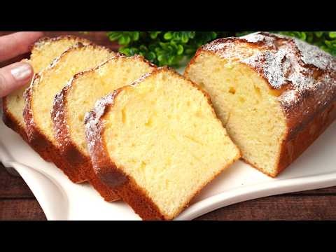 Italian 12 Spoon Cake! No Scale, Ready in 10 Minutes - So Easy!